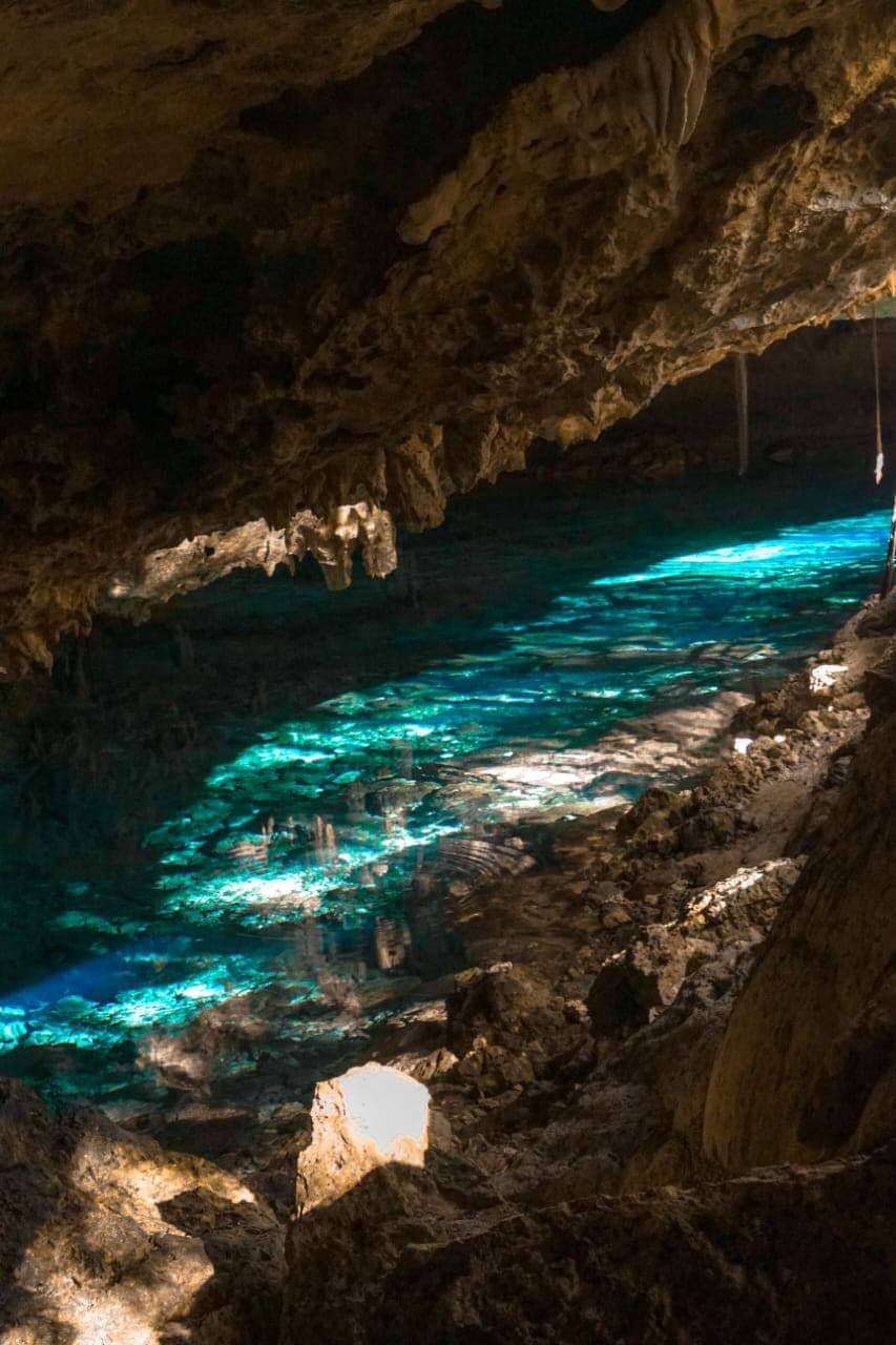 cenote dos ojos 3