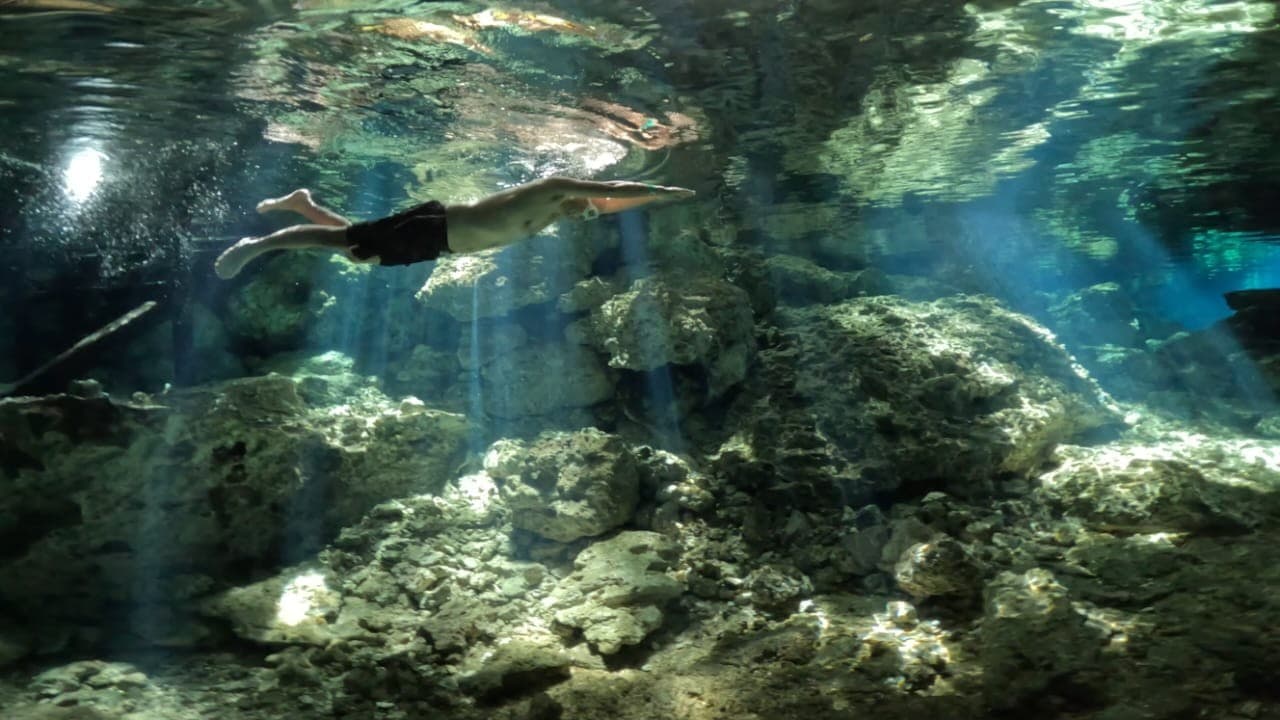 cenote dos ojos 4