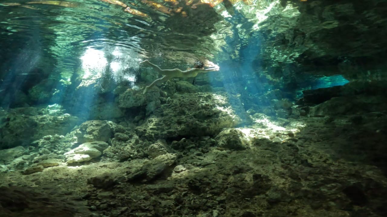 cenote dos ojos 6