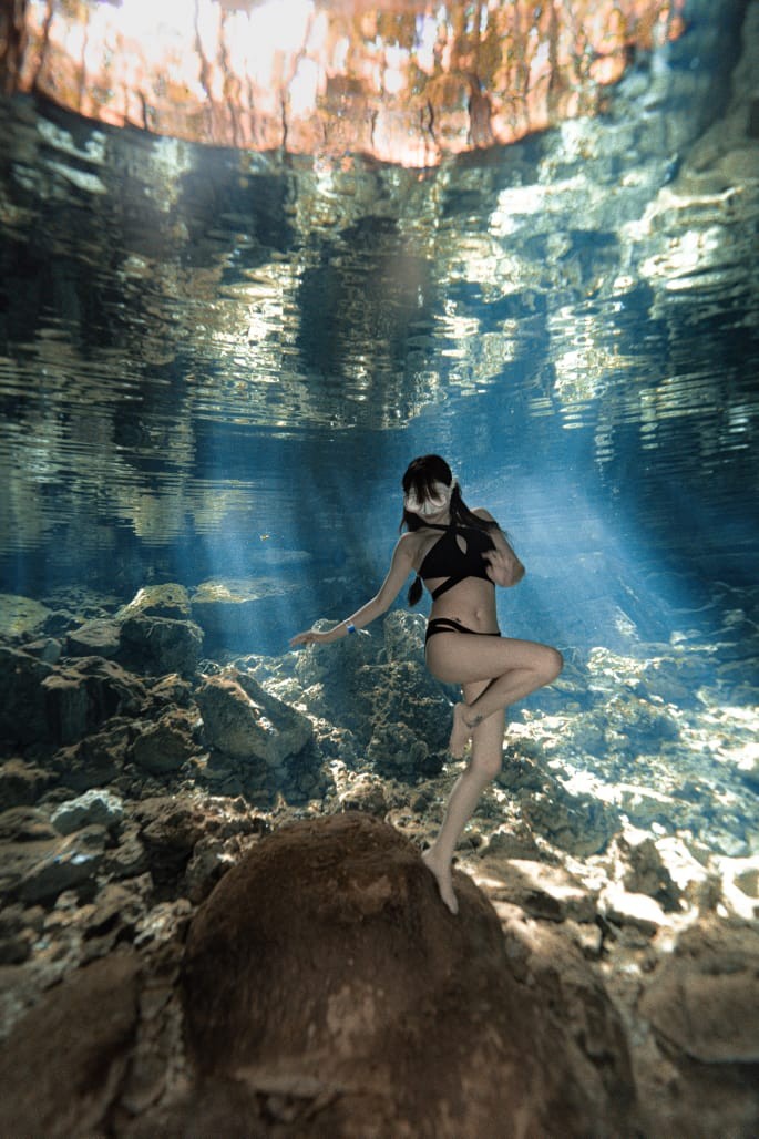 Cenote Underwater Photo Session 2